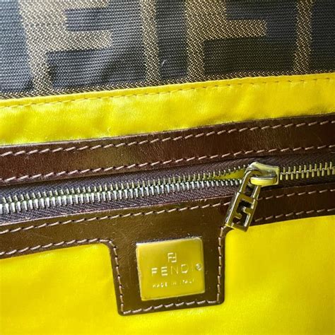 poshmark fendi zucca embroidered